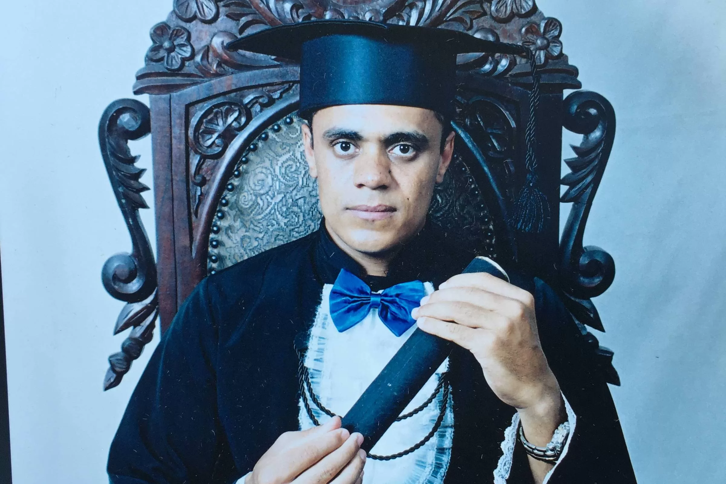 Adélio Bispo de Oliveira em foto sem data guardada pela família dele, em Montes Claros (MG); ele concluiu o ensino médio e é considerado pel Reprodução