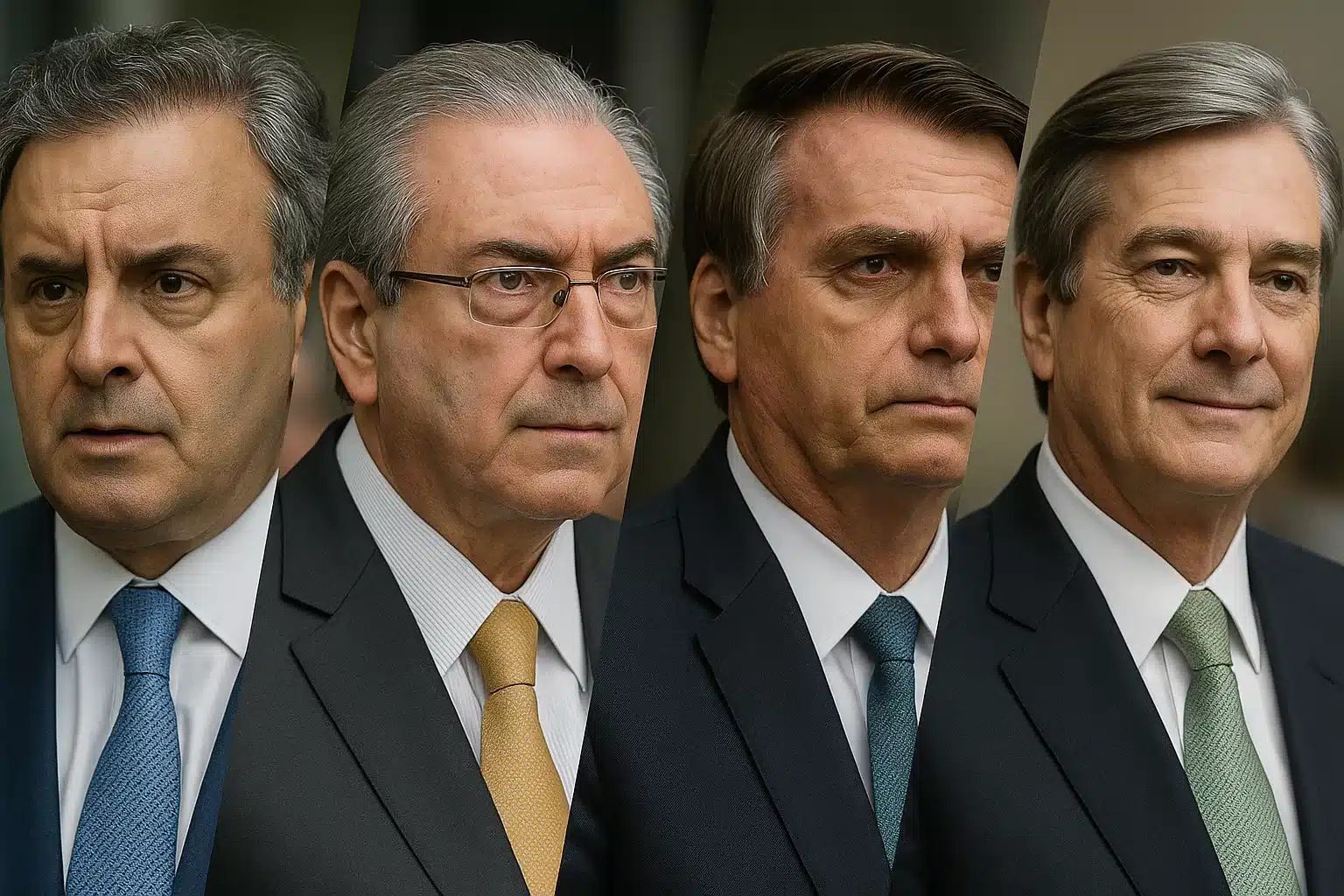 Aécio, Cunha, bolsonaro, collor