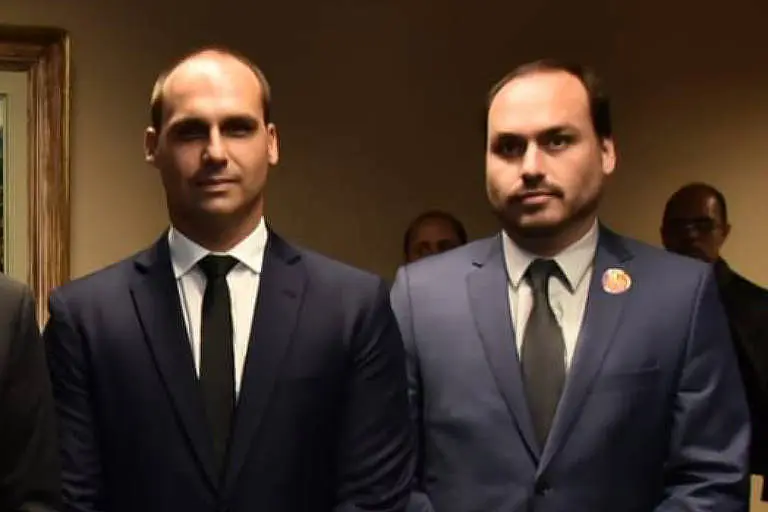 STF convoca Eduardo e Carluxo como testemunhas no caso do “núcleo 2”