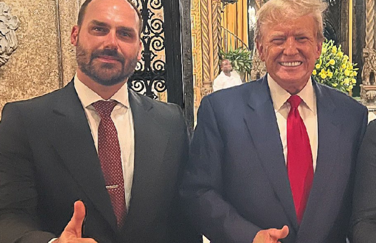Eduardo Bolsonaro tentou ocultar trama golpista de Trump, revela PF