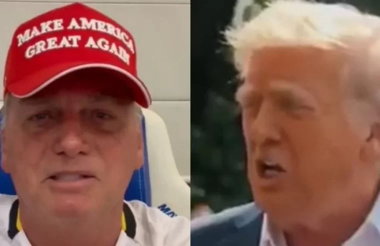 Bolsonaro tenta agradar Trump com atitude bizarra: pedido de reunião e mensagem de “solidariedade” após tarifaço