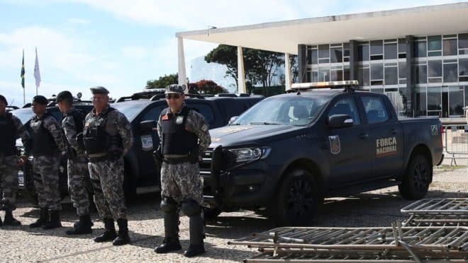 STF monta esquema de segurança de guerra para julgamento de Bolsonaro