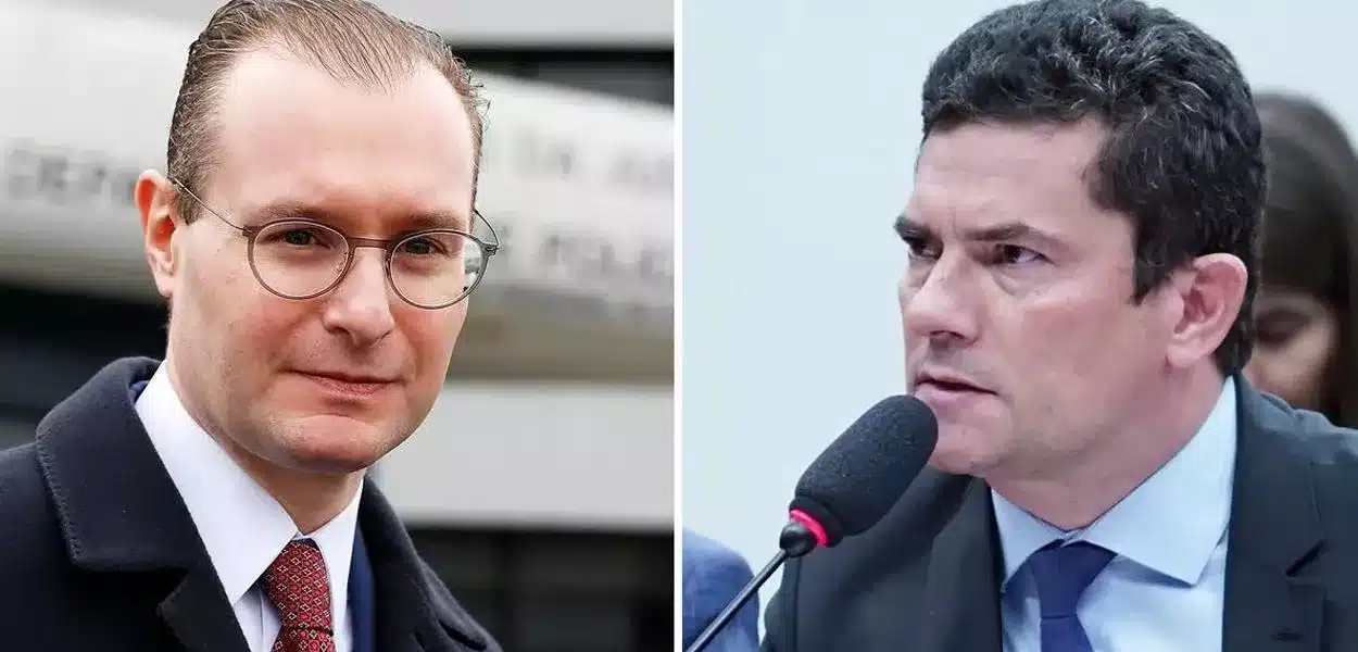 Cristiano Zanin (à esq.) e Sergio Moro (Foto: Divulgação)
