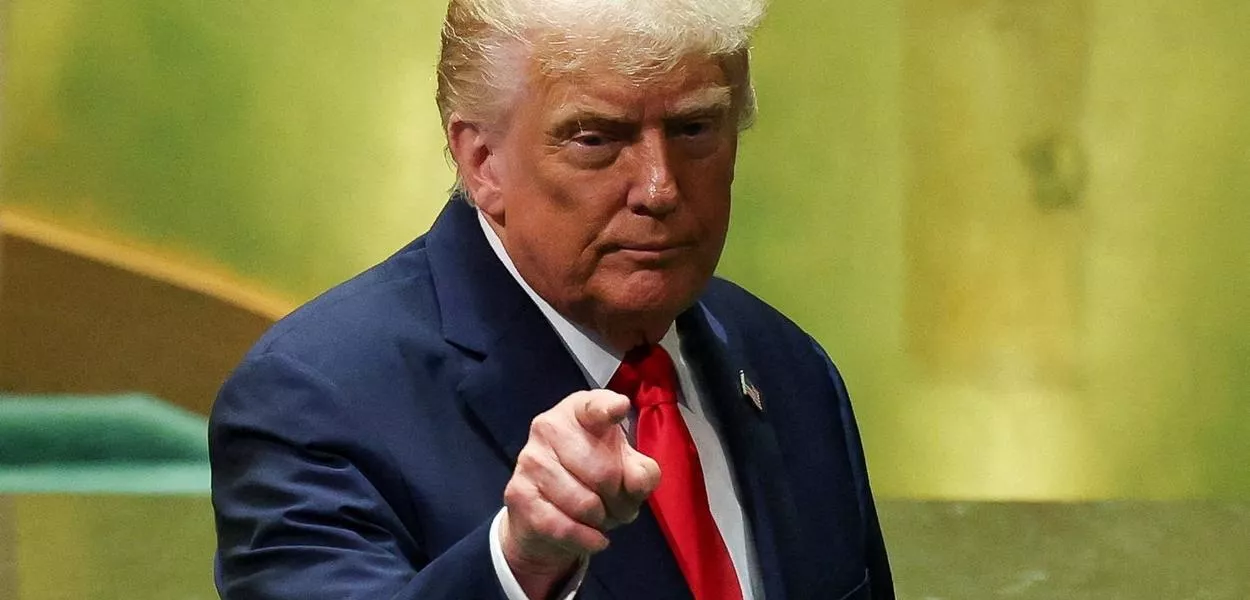 Donald Trump na ONU - 23/9/2025 (Foto: REUTERS/MIKE SEGAR)
