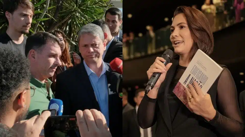 Michelle ensaia campanha e divulga vídeo após Tarcísio sinalizar que não quer enfrentar Lula