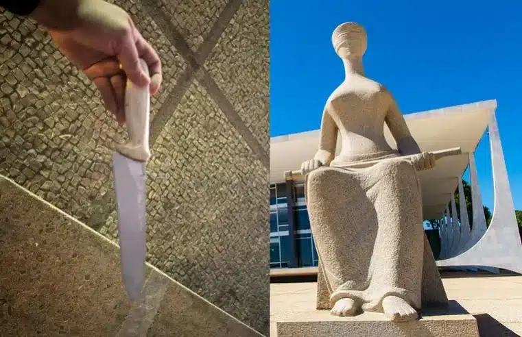 Bolsonarista tenta invadir o STF para esfaquear ministros em ato de ódio autoritário